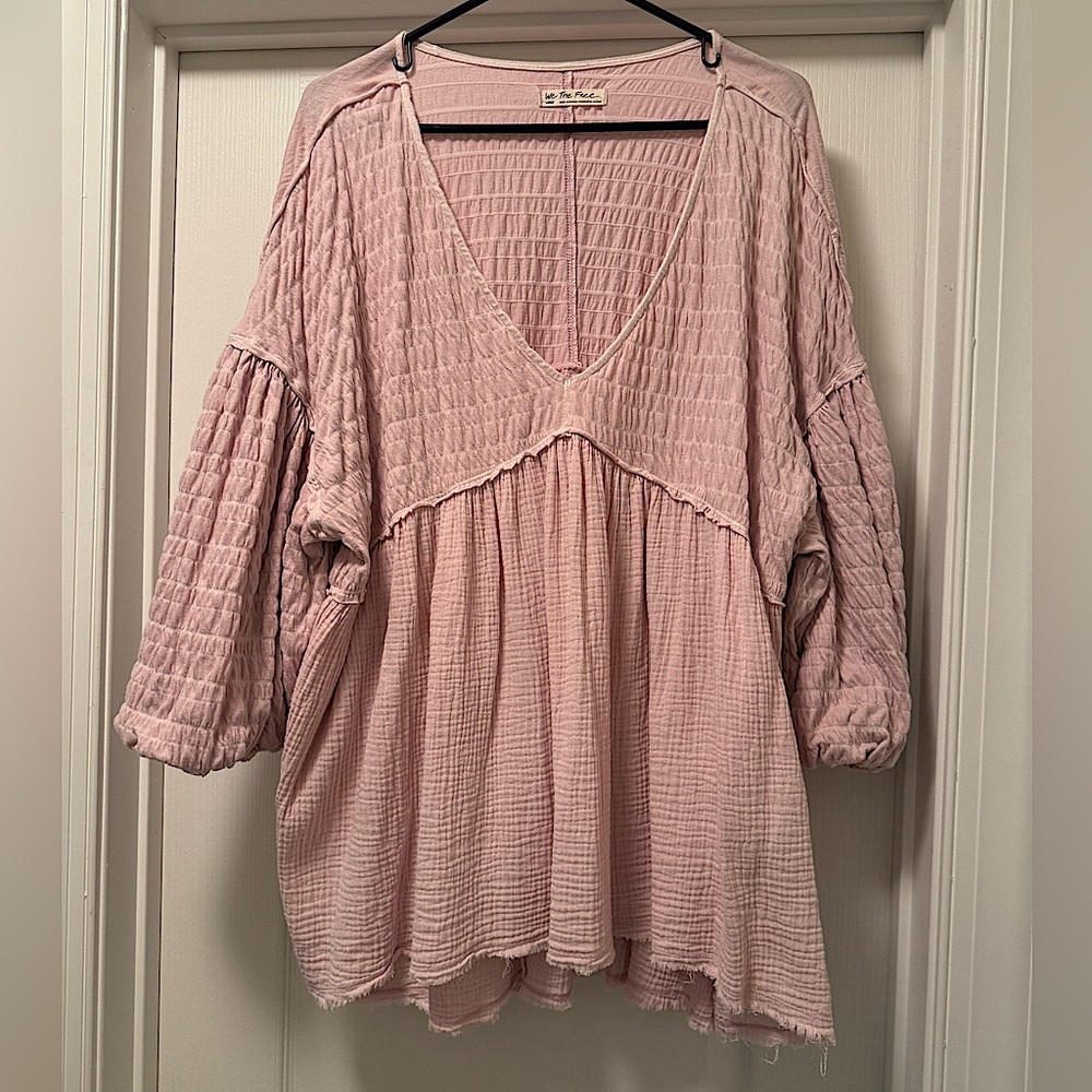 Free People Deep V Shirt